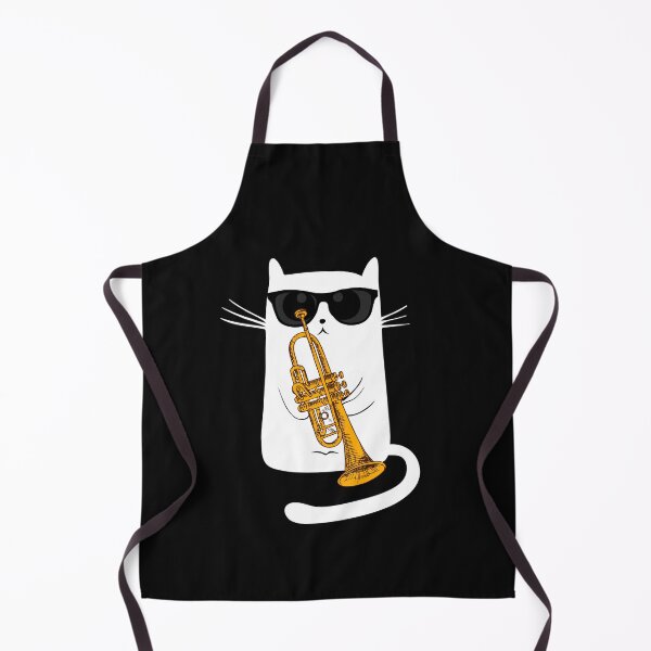 Item preview, Jazz Cat Live Tonight - Cool Smooth Trumpet Playing Design T-Shirt designed and sold by SithJedi.