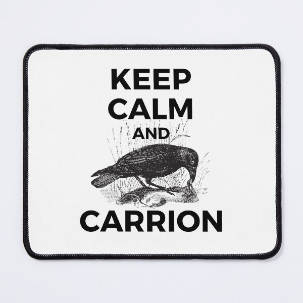 Item preview, Keep Calm and Carrion Crow designed and sold by FlakeyBiscuit3.