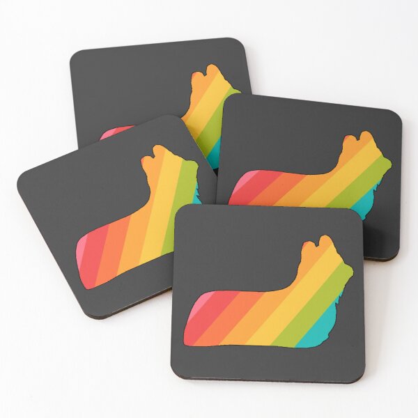 Item preview, Australian Silky Terrier in pride colours designed and sold by ODINDISA.