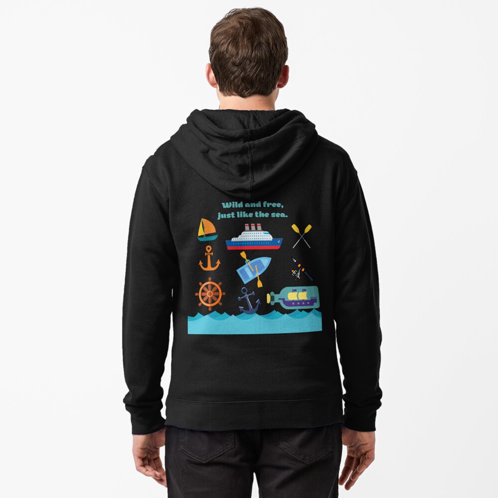 Item preview, Zipped Hoodie designed and sold by zubiaqureshi.