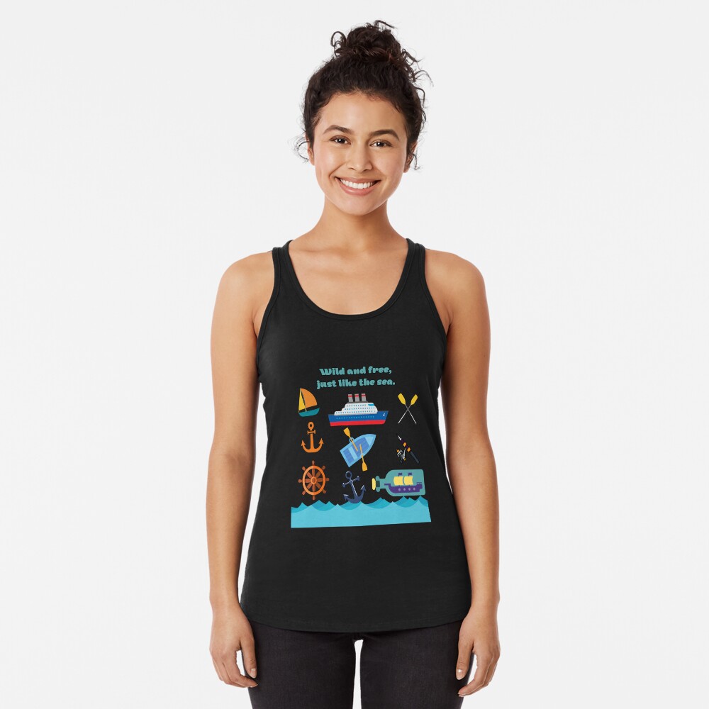 Item preview, Racerback Tank Top designed and sold by zubiaqureshi.