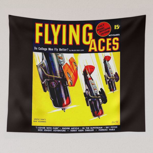 Item preview, FLYING ACES : Vintage 1940 Uncle Sams Dive Bombers Print designed and sold by posterbobs.