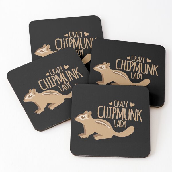 Item preview, Crazy Chipmunk lady designed and sold by jazzydevil.