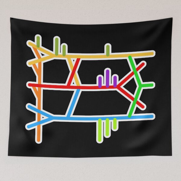 Item preview, Brachial Plexus Roadmap Diagram, No Labels designed and sold by Artsy-Chemist.