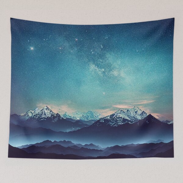 Item preview, Night in the mountains designed and sold by SwitchLimits.