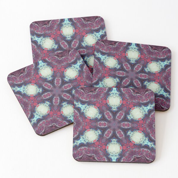 Item preview, 6884 - Cyan Pop Trippy Kaleidoscope Design designed and sold by 44scarab.