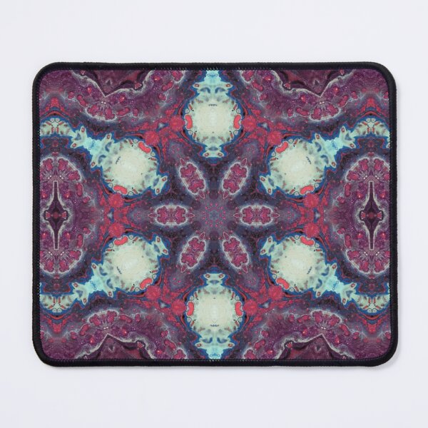 Item preview, 6884 - Cyan Pop Trippy Kaleidoscope Design designed and sold by 44scarab.