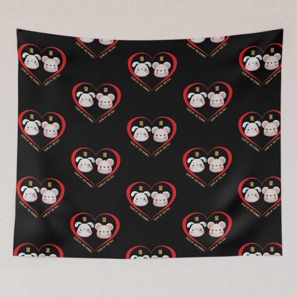 Item preview, Year Of The Rabbit And Year Of The Rat Couples Cute designed and sold by Karry-Pat.
