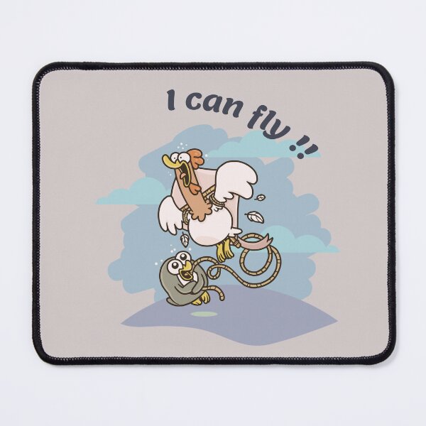 Item preview, I Can Fly !! - Funny Chicken want to Fly designed and sold by tnwbank.