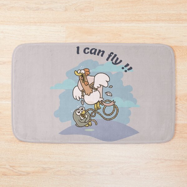 Item preview, I Can Fly !! - Funny Chicken want to Fly designed and sold by tnwbank.