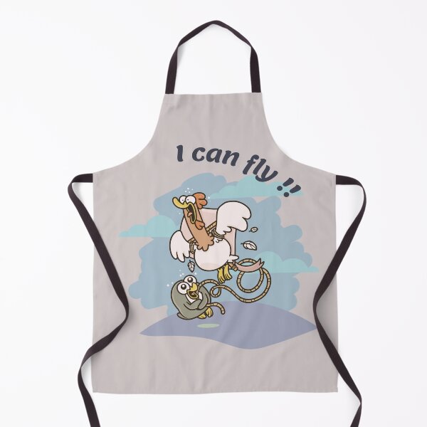 Item preview, I Can Fly !! - Funny Chicken want to Fly designed and sold by tnwbank.