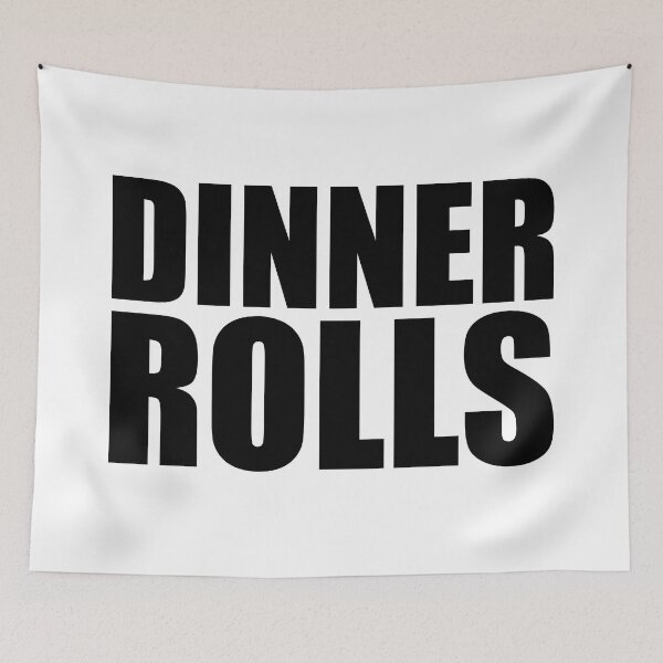 Item preview, DINNER ROLLS Holiday Funny Food Design Thanksgiving Christmas designed and sold by PuddleMart.