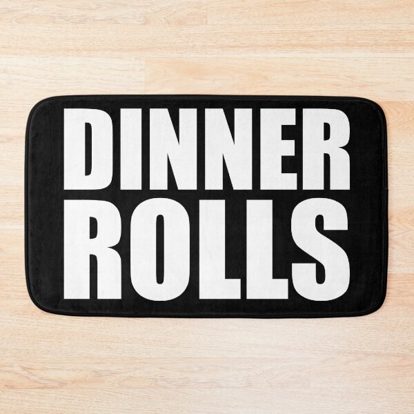 Item preview, DINNER ROLLS Holiday Funny Food Design Thanksgiving Christmas designed and sold by PuddleMart.