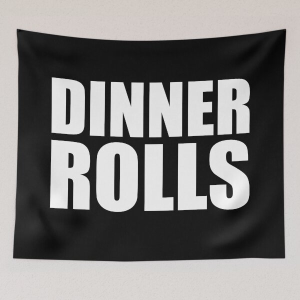 Item preview, DINNER ROLLS Holiday Funny Food Design Thanksgiving Christmas designed and sold by PuddleMart.