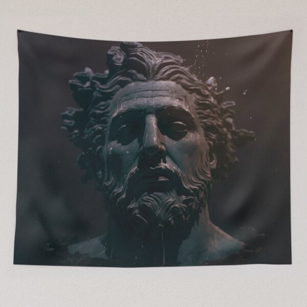 Item preview, Ancient statue portrait designed and sold by SwitchLimits.