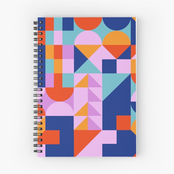 Item preview, abstract background with squares circle triangle designed and sold by UnloveToy10.