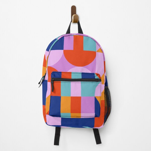 Item preview, abstract background with squares circle triangle designed and sold by UnloveToy10.