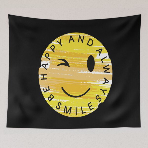 Item preview, Be happy and always smile designed and sold by pqrstshirts.