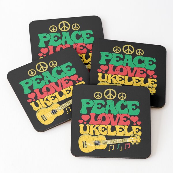 Item preview, Peace Love Ukelele Player Guitar String Music Sudadera sin capucha designed and sold by lliquegebrabt.