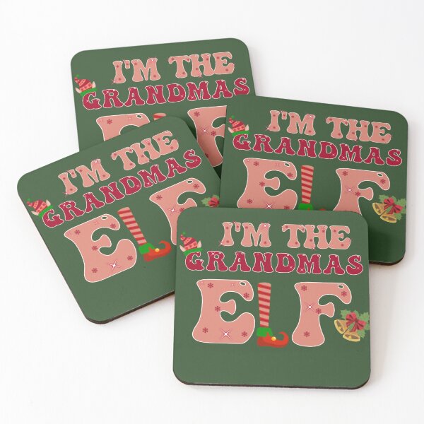 Item preview,  i'm the grandmas elf,christmas elf,the elf,i'm the elf,christmas funny elf,elf matching family,elf movie designed and sold by cutedream.