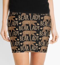 Crazy Bear lady Mini Skirt