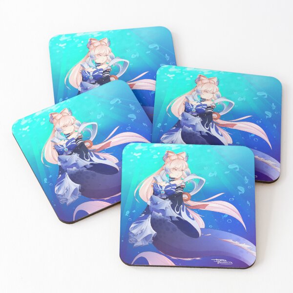 Item preview, mermaid kokomi  designed and sold by Justheblueberry.