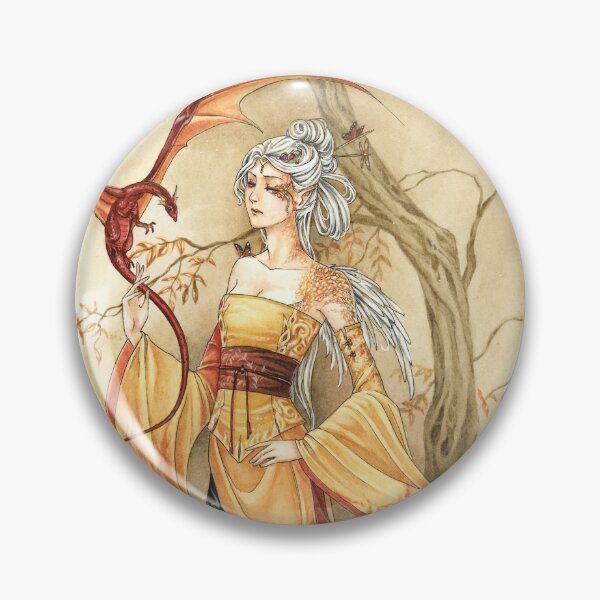 Item preview, Golden Dragon Lady designed and sold by Meredith Dillman.