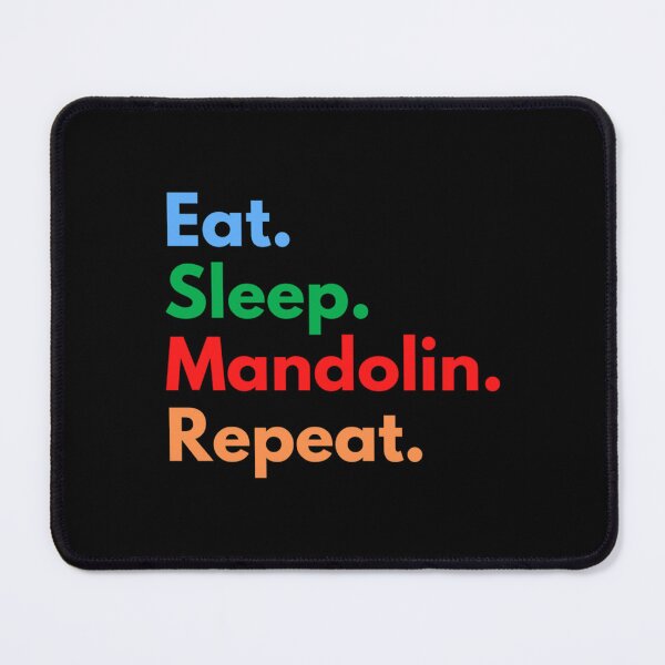 Item preview, Eat Sleep Mandolin Repeat Pullover Sweatshirt designed and sold by adryaslayehp.