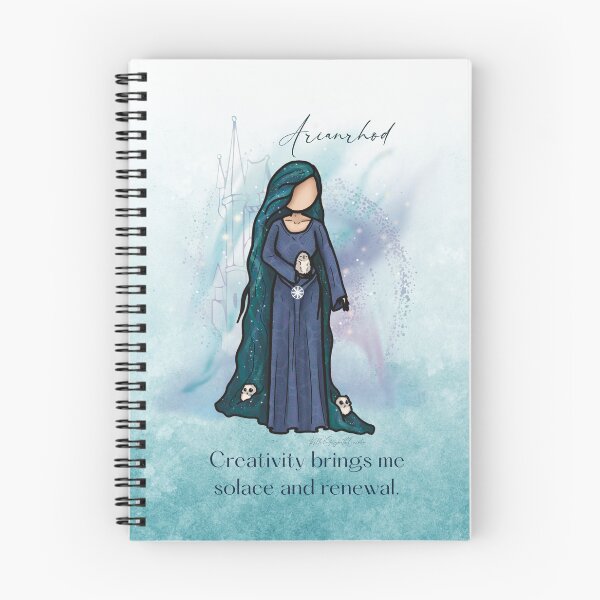Item preview, Goddess Arianrhod, Celtic Weaver of Fate designed and sold by Kelli Cymraes Lincoln.