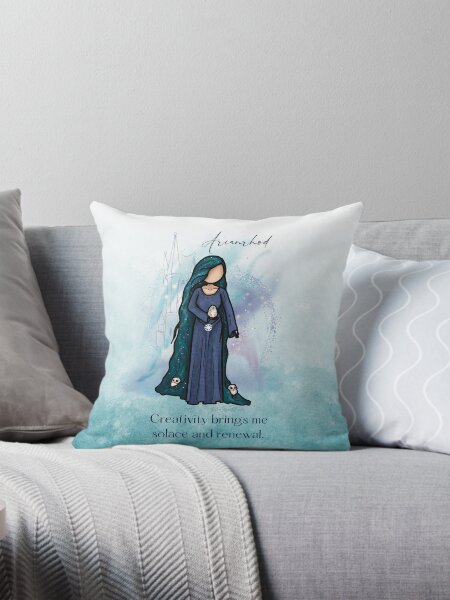 Item preview, Goddess Arianrhod, Celtic Weaver of Fate designed and sold by Kelli Cymraes Lincoln.