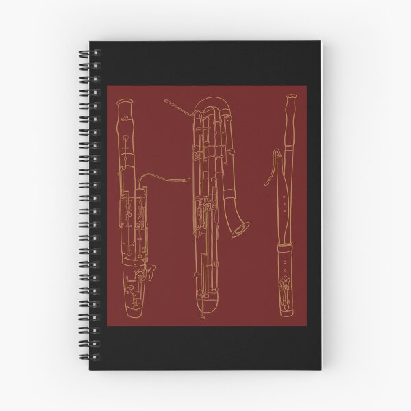 Item preview, 3 Bassoons- Baroque Bassoon Modern Contrabassoon Mounted Print designed and sold by nkottocoruk7.
