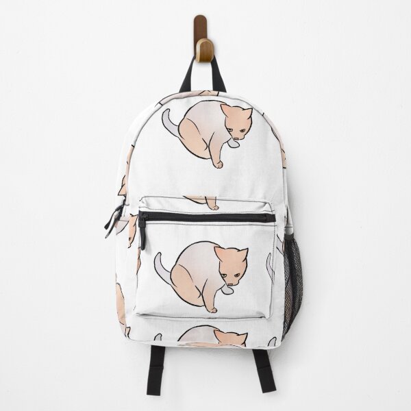 Item preview, Annoyed Cat Pastel Browns designed and sold by kotastrophe.