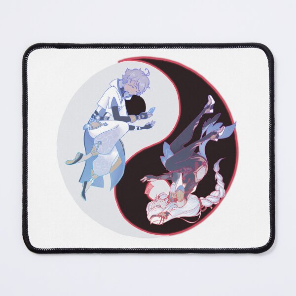 Item preview, chongyun & shenhe yin yang designed and sold by Justheblueberry.