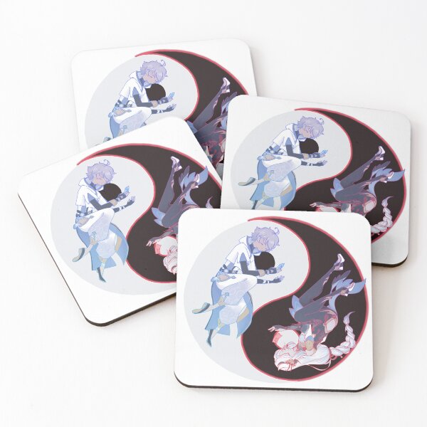 Item preview, chongyun & shenhe yin yang designed and sold by Justheblueberry.