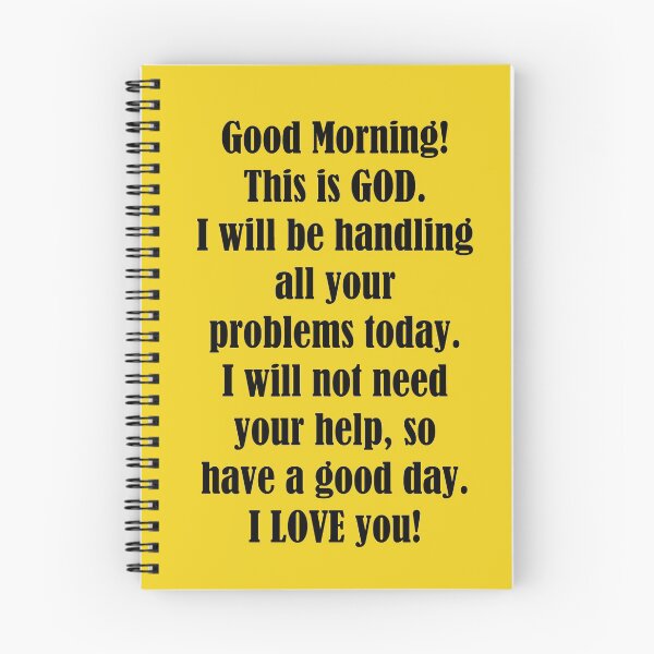 Item preview, Good Morning from GOD designed and sold by Frankie Cat Photography.
