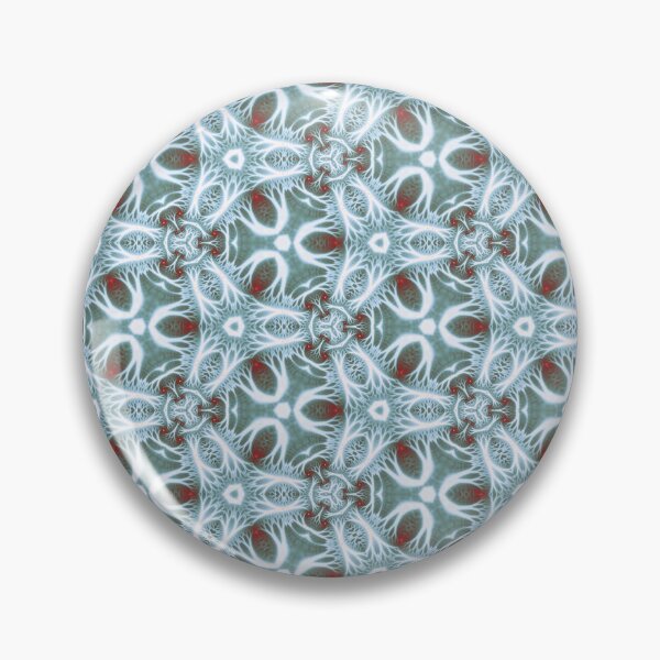 Item preview, Winter in the forest, Hexagonal Floral Fractal Pattern designed and sold by jean-nicolas.