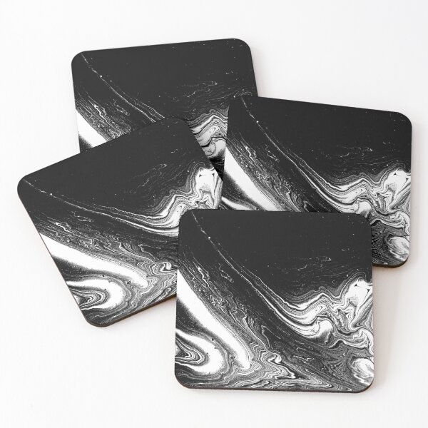 Item preview, Black and white abstract painting designed and sold by reka88.