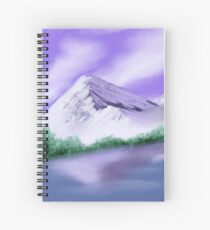 Purple Mountain Spiral Notebook