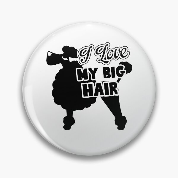 Item preview, Poodle Funny I Love My Big Hair designed and sold by UnknownArtistt.