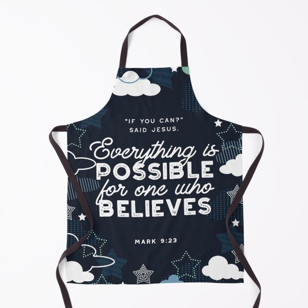 Item preview, Everything is possible for one who believes Mark 9:23 designed and sold by FlinArt.