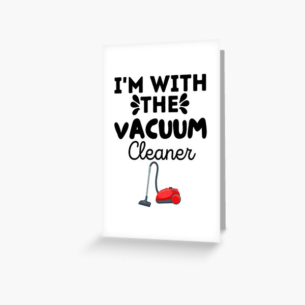 This Is My Human Costume I'm Really A Vacuum Cleaner | Funny Halloween  Saying | Greeting Card