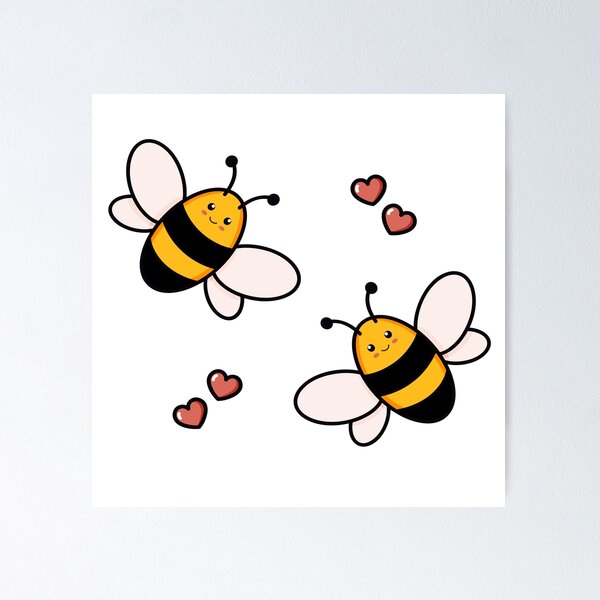 Item preview, Lovely honey bees designed and sold by AlaukikaShop.