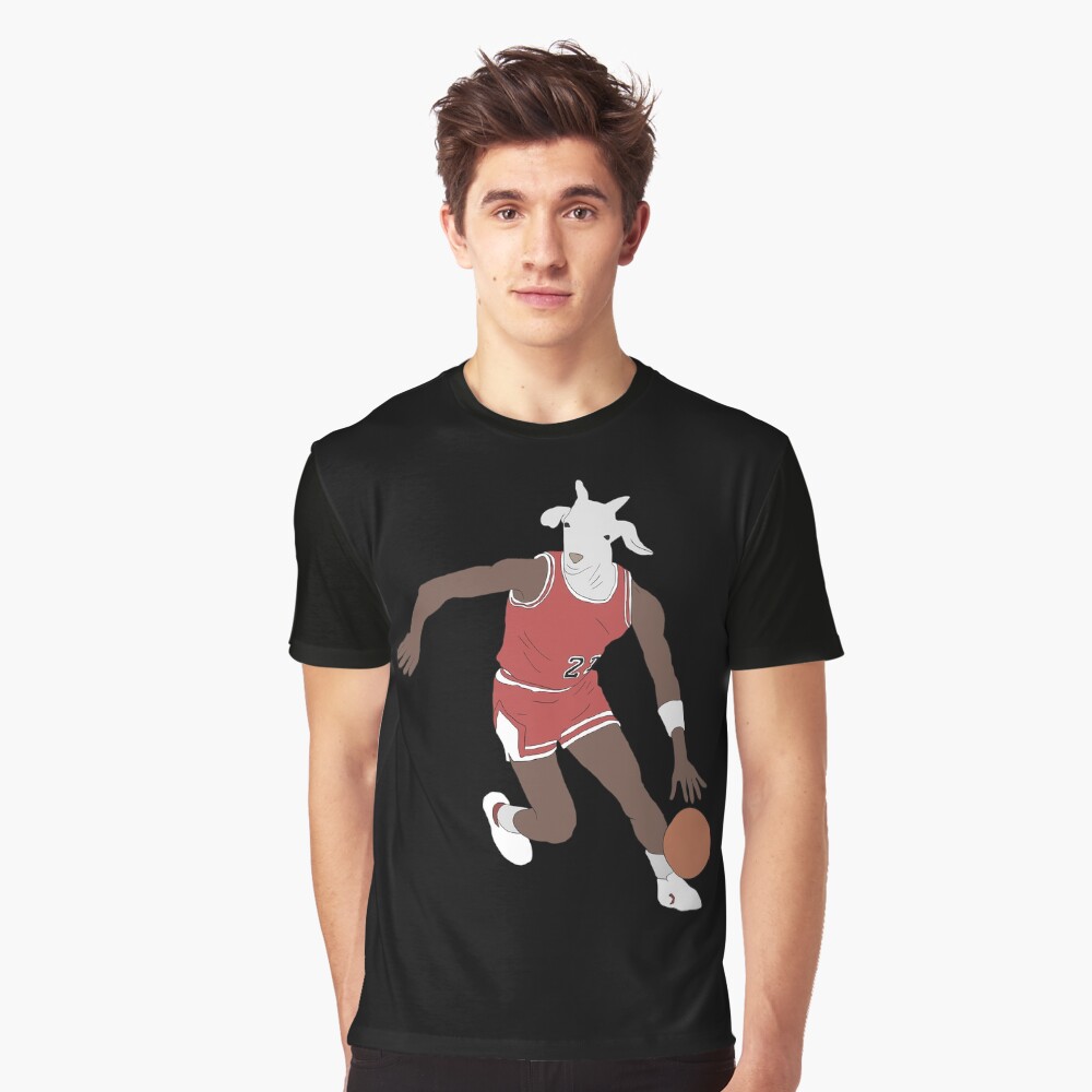 michael jordan goat t-shirt