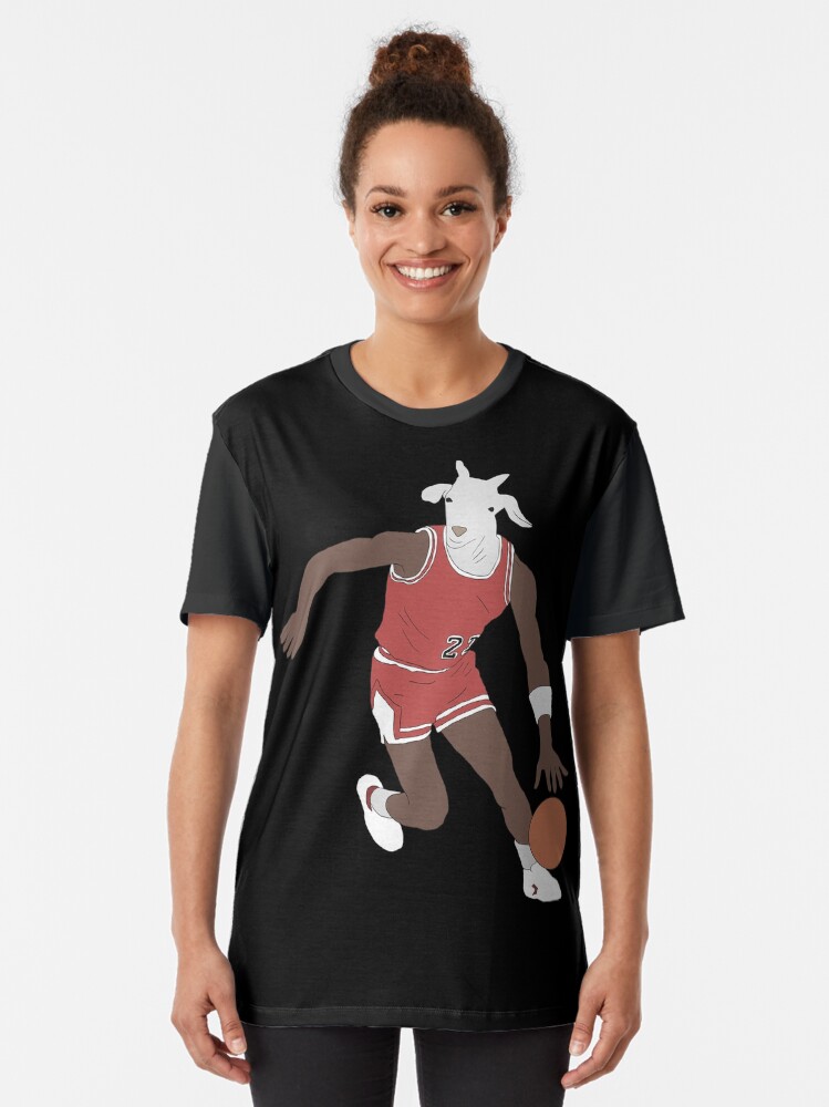 michael jordan goat shirt