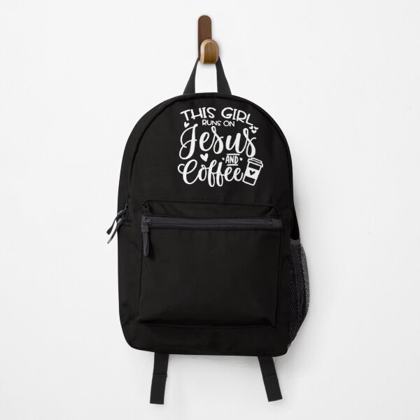 Item preview, This Girl Runs on Jesus and Coffee Love designed and sold by Rowena Jones.