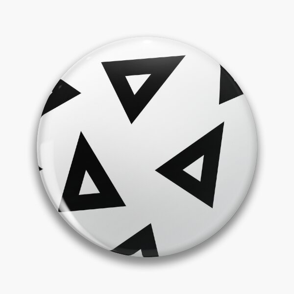 Item preview, Black Triangles on a White Background Design Pattern designed and sold by rosaliemillen.
