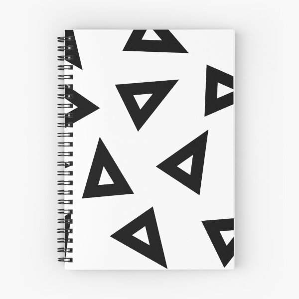 Item preview, Black Triangles on a White Background Design Pattern designed and sold by rosaliemillen.