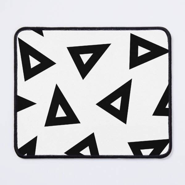 Item preview, Black Triangles on a White Background Design Pattern designed and sold by rosaliemillen.