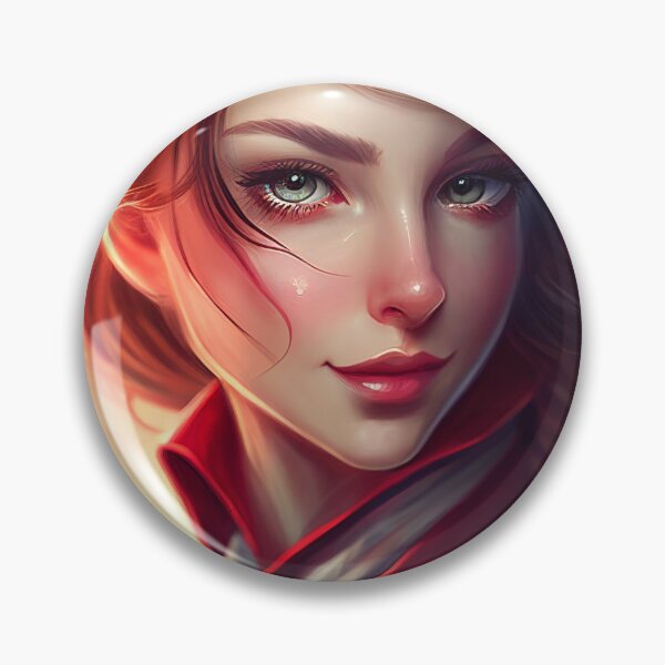 Item preview, anime portrait of the elusive Scarlet Pimpern designed and sold by Arulsha.