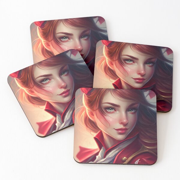 Item preview, anime portrait of the elusive Scarlet Pimpern designed and sold by Arulsha.